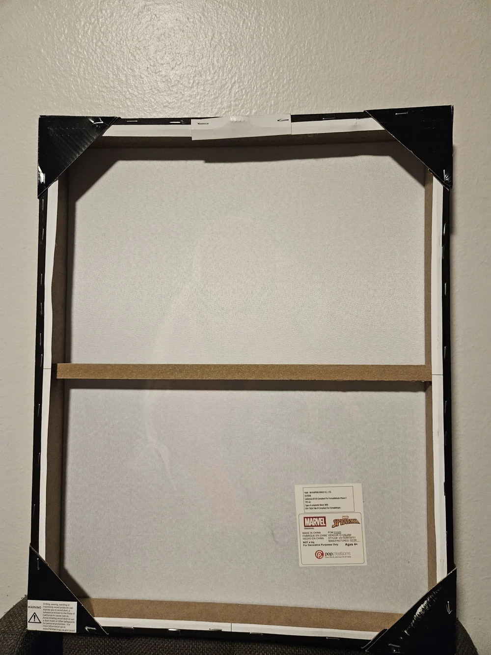 Marvel Spider-man  Web Action Wall Frame Art